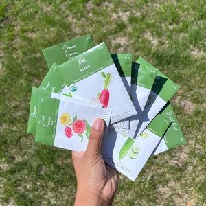 Garden Vegetable Variety Seed Packet Set